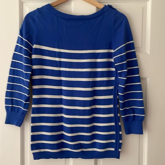 Banana Republic Striped 3/4 Sleeve Sweater - Picture 5 of 6